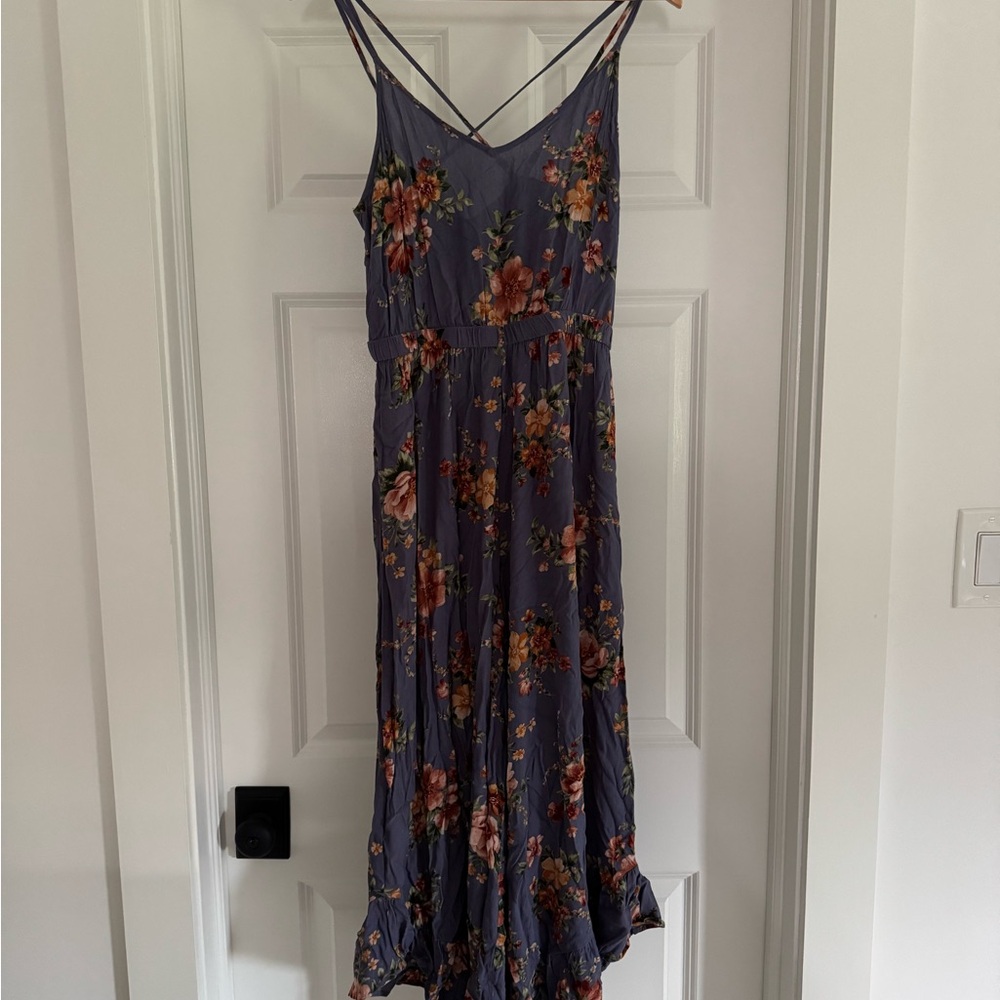 American Eagle Floral Jumpsuit
